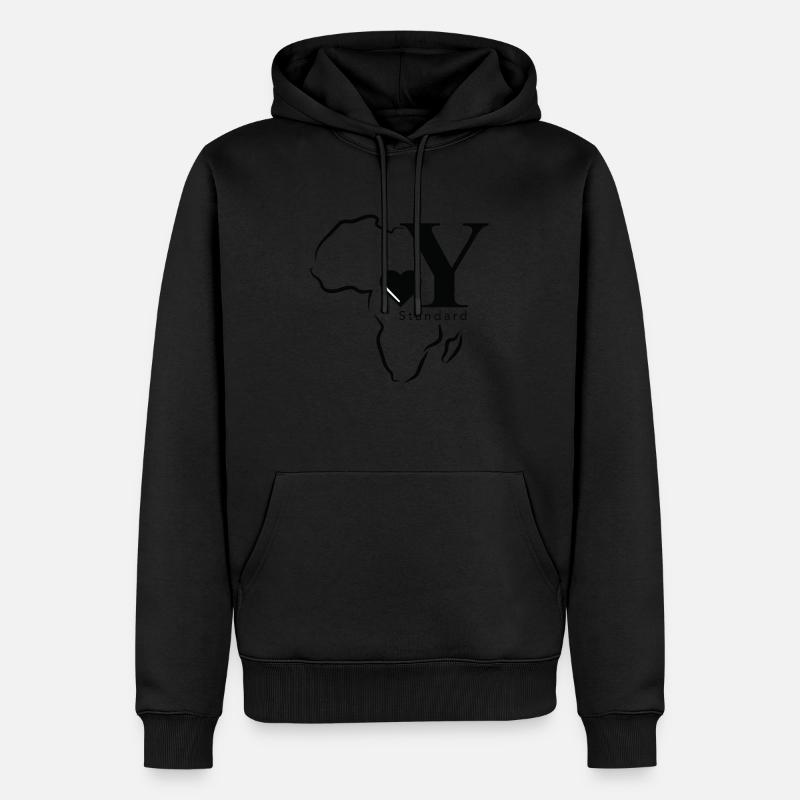 Nail BONGA - Sweat à capuche Premium bio Homme - noir