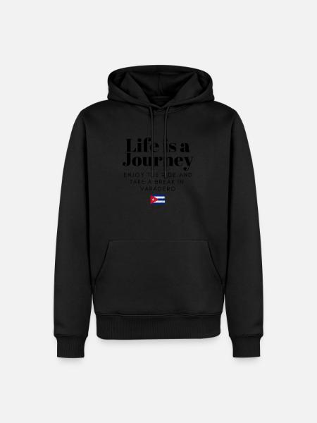 Holidays Varadero - Men’s Premium Organic Hoodie - black