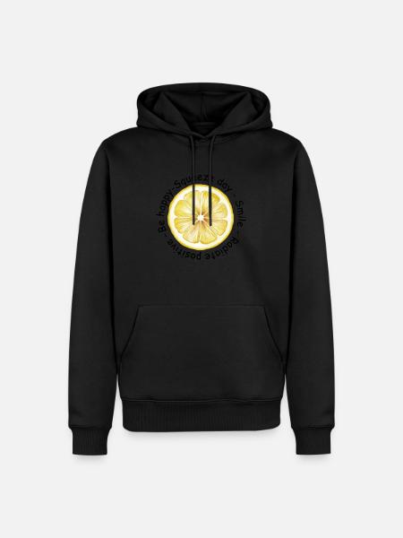 Lemon - Men’s Premium Organic Hoodie -