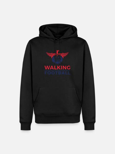 Lion-Phoenix Hybrid - Walking Football - Men’s Premium Organic Hoodie - black