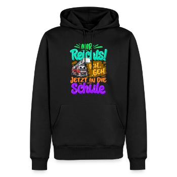 Einschulung Feuerwehr - Männer Premium Bio Hoodie - Schwarz - Vorne - Nico (187cm)