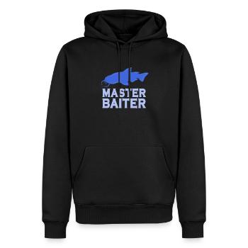 Master Baiter - Wels Catfish Angler Fischen Angeln - Männer Premium Bio Hoodie - Schwarz - Vorne - Nico (187cm)