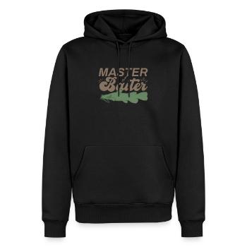 Master Baiter - Wels Catfish Angler Fischen Angeln - Männer Premium Bio Hoodie - Schwarz - Vorne - Nico (187cm)