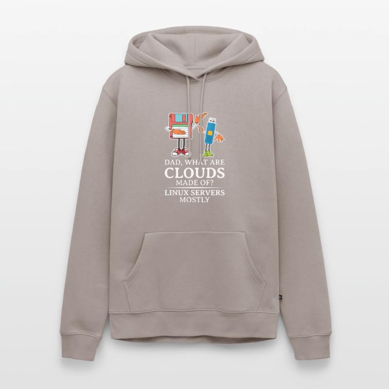 Cloud Computing Informatik Tech Männer Premium Bio Hoodie