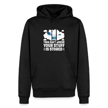 Cloud Computing Informatik Computer Programmierer - Männer Premium Bio Hoodie - Schwarz - Vorne - Nico (187cm)