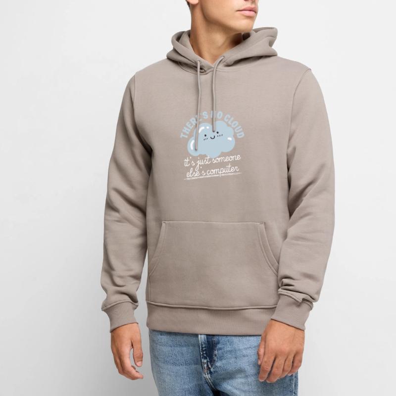 Cloud Computing Informatik Programmierung Dev Männer Premium Bio Hoodie