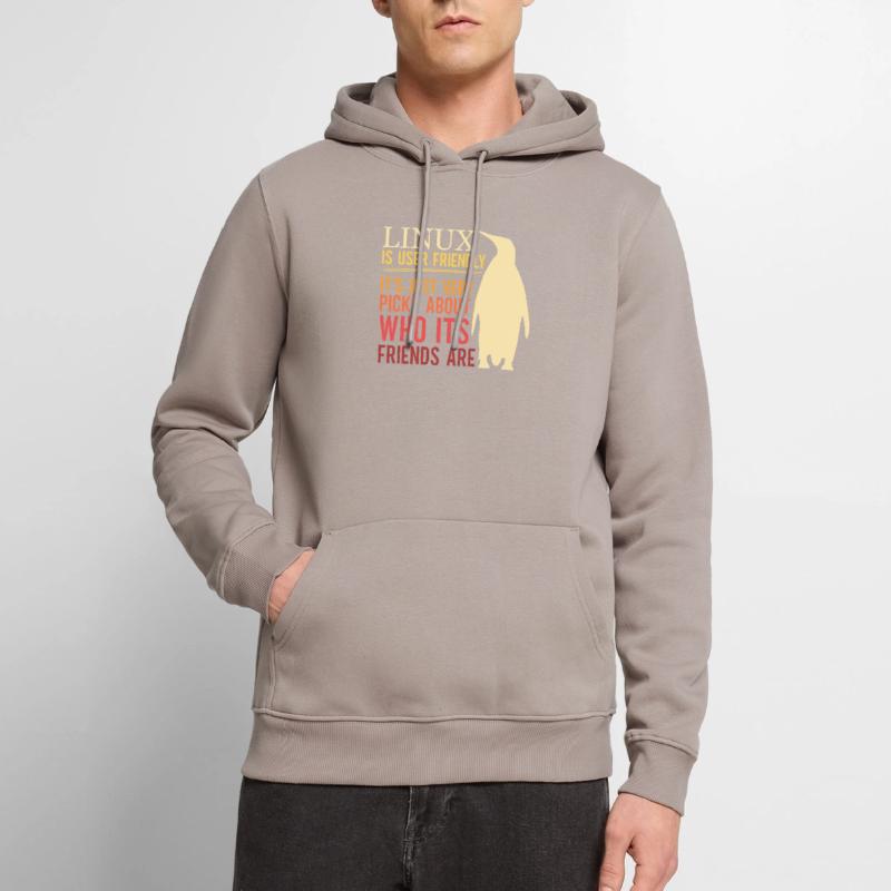 Linux Is User Friendly - Cloud Computing Engineer Männer Premium Bio Hoodie