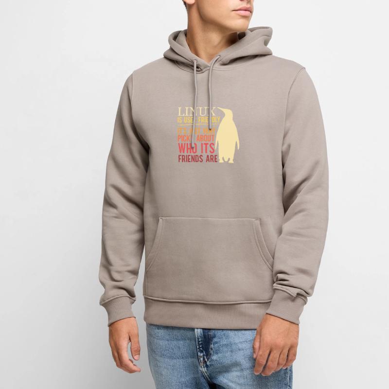Linux Is User Friendly - Cloud Computing Engineer Männer Premium Bio Hoodie