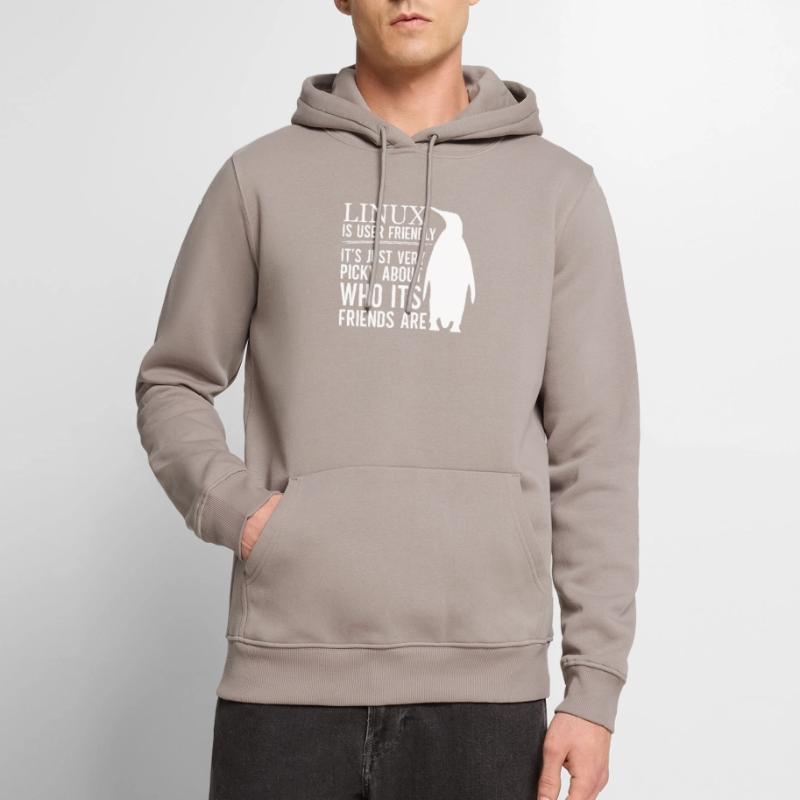 Linux Is User Friendly - Cloud Computing Engineer Männer Premium Bio Hoodie