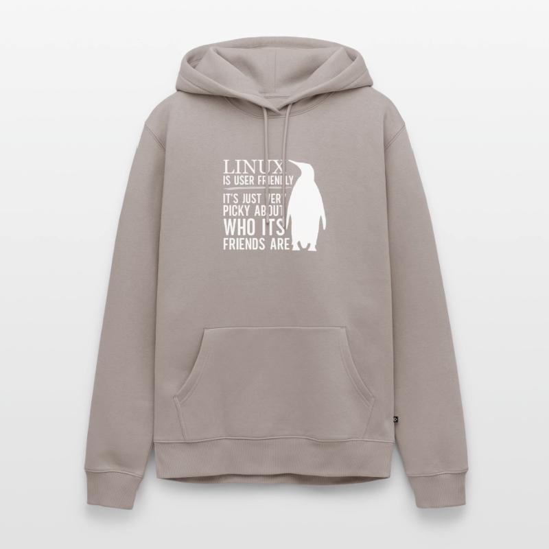 Linux Is User Friendly - Cloud Computing Engineer Männer Premium Bio Hoodie