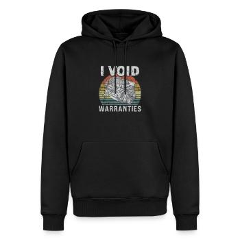 I Void Warranties Kfz Mechaniker LKW Mechatroniker - Männer Premium Bio Hoodie - Schwarz - Vorne - Nico (187cm)