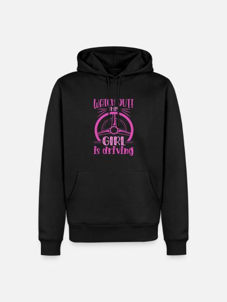 Driving licence test Driving test - Men’s Premium Organic Hoodie - black