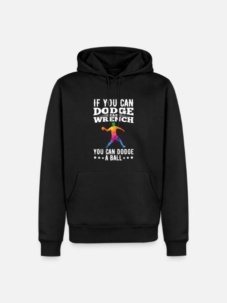 Dodgeball Team Sports - Men’s Premium Organic Hoodie - black