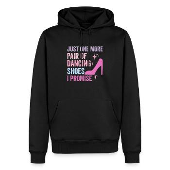 Tanzen Spruch Ballsaal Paartanz Tanz Tanzfläche - Männer Premium Bio Hoodie - Schwarz - Vorne - Nico (187cm)