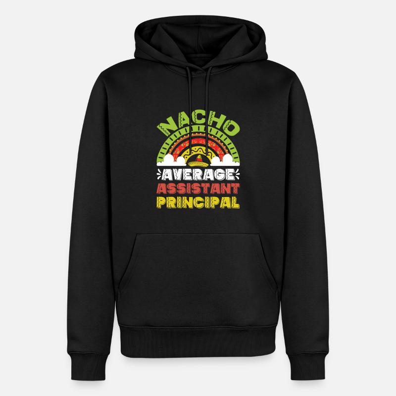 Nacho Average Directeur adjoint - Sweat à capuche Premium bio Homme - noir