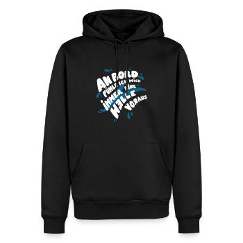 Eine Kreuzfahrt machen - Männer Premium Bio Hoodie - Schwarz - Vorne - Nico (187cm)