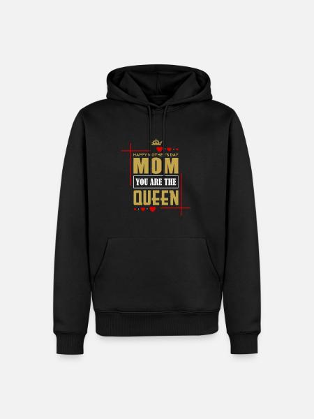 Happy Mothers Day - Men’s Premium Organic Hoodie - black