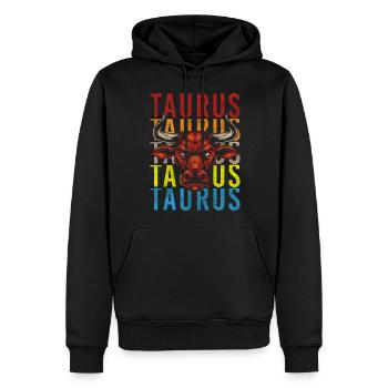 Sternzeichen Konstellation Geburtsmonat - Männer Premium Bio Hoodie - Schwarz - Vorne - Nico (187cm)