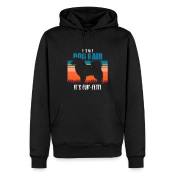 Australian Shepherd Geschenk - Männer Premium Bio Hoodie - Schwarz - Vorne - Nico (187cm)