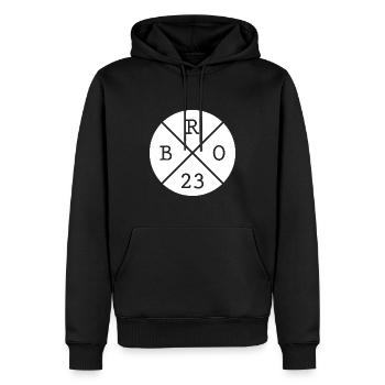 Brother 2023 Future Big Brother Gift - Men’s Premium Organic Hoodie - black - Front - Nico (187cm)