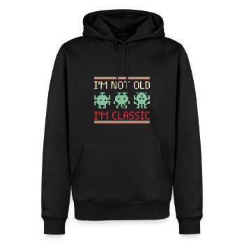 Video Games Zocken Gaming - Männer Premium Bio Hoodie - Schwarz - Vorne - Nico (187cm)
