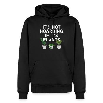 Neuheit Gartenbau Gartenbau - Männer Premium Bio Hoodie - Schwarz - Vorne - Nico (187cm)