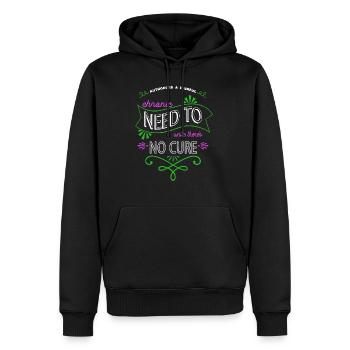 anniversary editor books writing editer geek - Men’s Premium Organic Hoodie - black - Front - Nico (187cm)