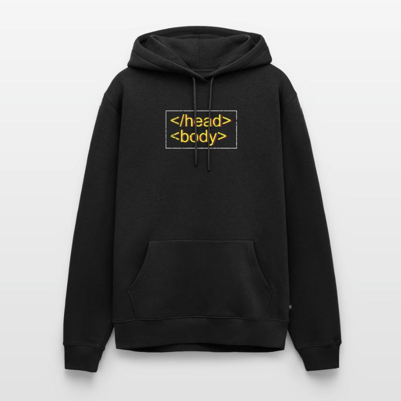 Humorous Geeky Developers Web Designing Mockery Men’s Premium Organic Hoodie