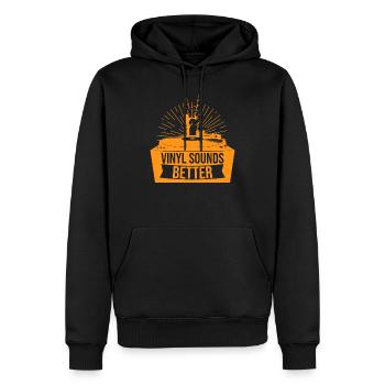 Hilarious Vocalists Musicals Devotee Sarcastique - Sweat à capuche Premium bio Homme - noir - Devant - Nico (187cm)