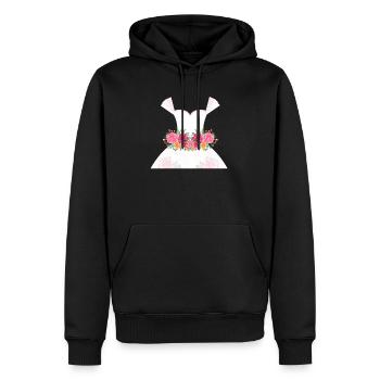 Lustige Brautkleider Vorschläge Sarkasmus - Männer Premium Bio Hoodie - Schwarz - Vorne - Nico (187cm)