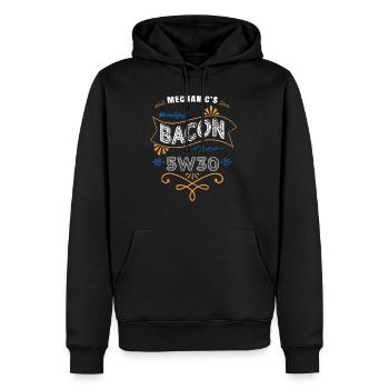 christmas gift dj flightless bird jokes - Männer Premium Bio Hoodie - Schwarz - Vorne - Nico (187cm)