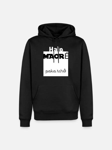 Maoré2 - Männer Premium Bio Hoodie - Schwarz