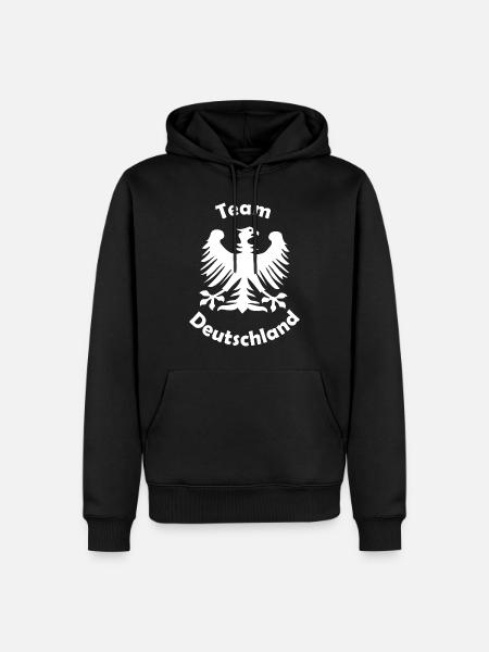 The home in Germany - Men’s Premium Organic Hoodie - black