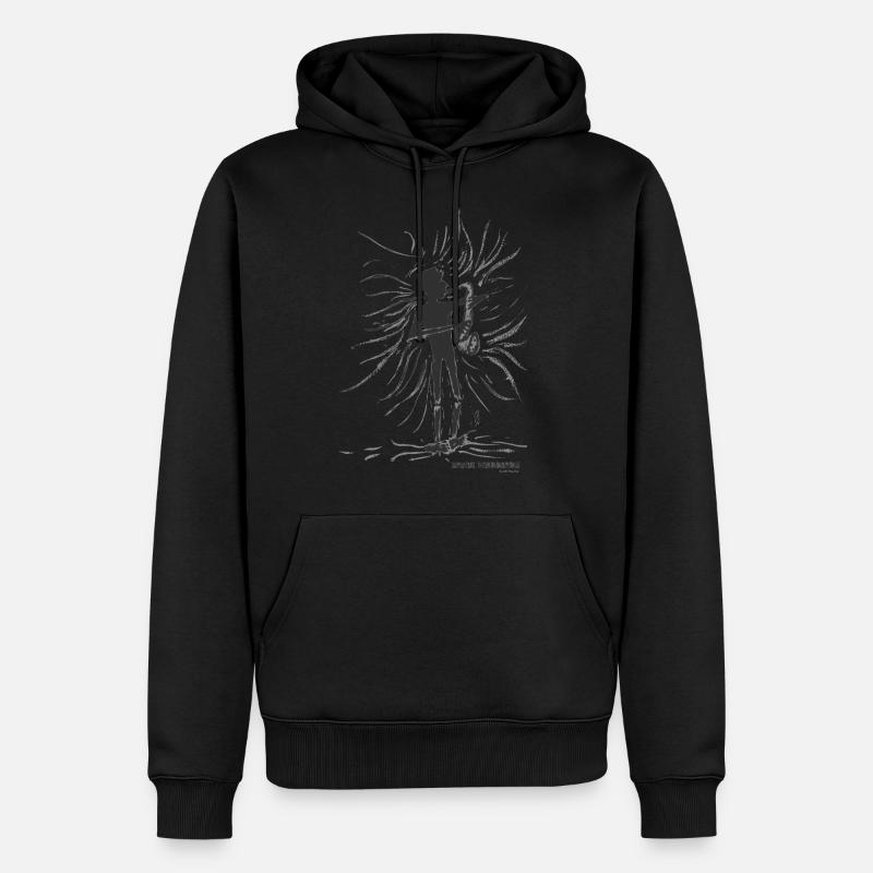 Dexter G - Cool Saxophonist - Sweat à capuche Premium bio Homme - noir