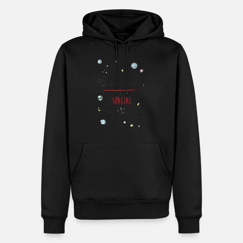 Vous êtes SPATIALE - Sweat à capuche Premium bio Homme - noir
