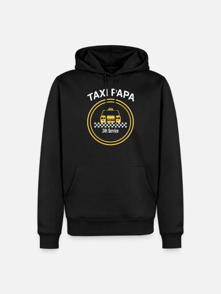Taxi dad - Men’s Premium Organic Hoodie - black