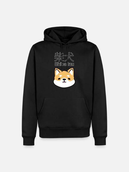 Shiba Inu - Men’s Premium Organic Hoodie - black