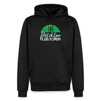 Toller Sondengänger Sondler - Männer Premium Bio Hoodie - Schwarz - Vorne - Nico (187cm)