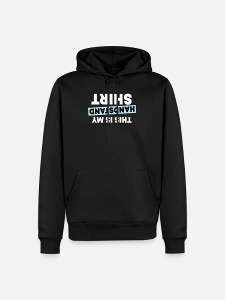 Turnen Und Handstand Shirt - Männer Premium Bio Hoodie - Schwarz