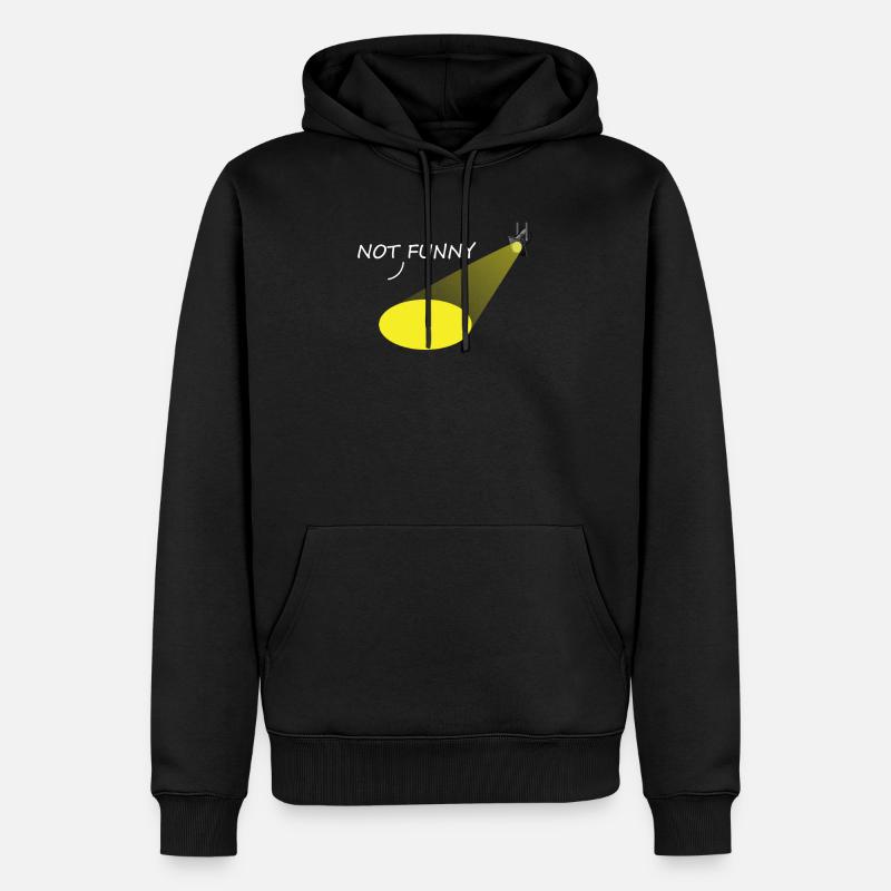 Technicien de scène - Sweat à capuche Premium bio Homme - noir