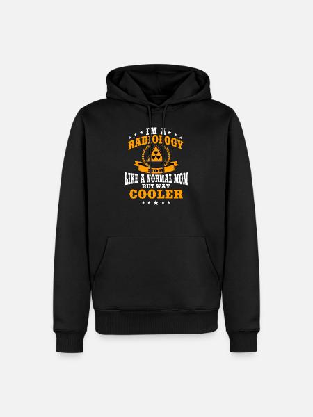 Radiology mom - Men’s Premium Organic Hoodie - black