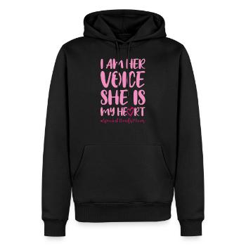 AUTIST MAMA Welt Autismus Tag Geschenk Autisten - Männer Premium Bio Hoodie - Schwarz - Vorne - Nico (187cm)