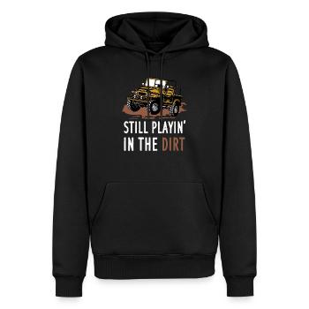 Still Playin In The Dirt Geländewagen 4x4 Offroad - Sweat à capuche Premium bio Homme - noir - Devant - Nico (187cm)