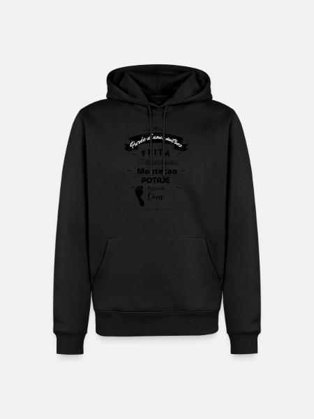 Purée d'nous autres - Sweat à capuche Premium bio Homme -