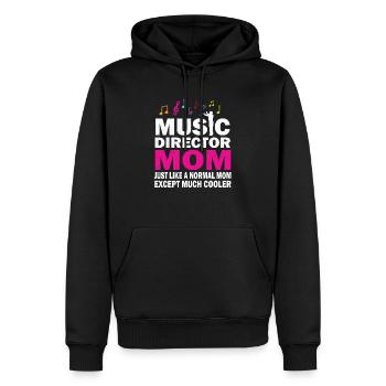 Musikdirektor Mama Chor Musik Dirigent Orchester - Sweat à capuche Premium bio Homme - noir - Devant - Nico (187cm)