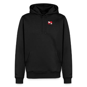 Équipement de plongée Scuba Diver - Sweat à capuche Premium bio Homme - noir - Devant - Nico (187cm)