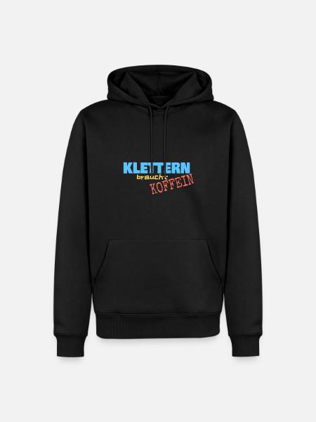 Bergsport - Männer Premium Bio Hoodie - Schwarz