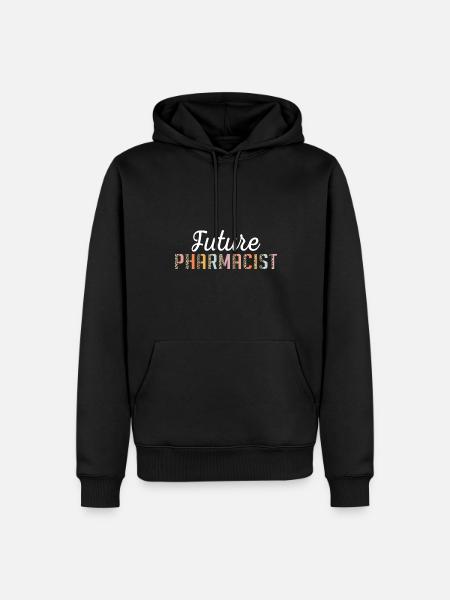 Pharmaceutical Technical Assistant Pharmacist - Men’s Premium Organic Hoodie - black