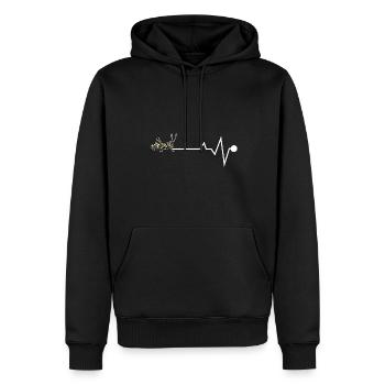 Insect collectors, insects, beetle lovers, entomologists - Men’s Premium Organic Hoodie - black - Front - Nico (187cm)