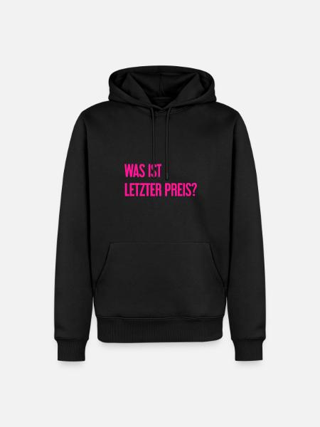 What is last price? - Men’s Premium Organic Hoodie - black